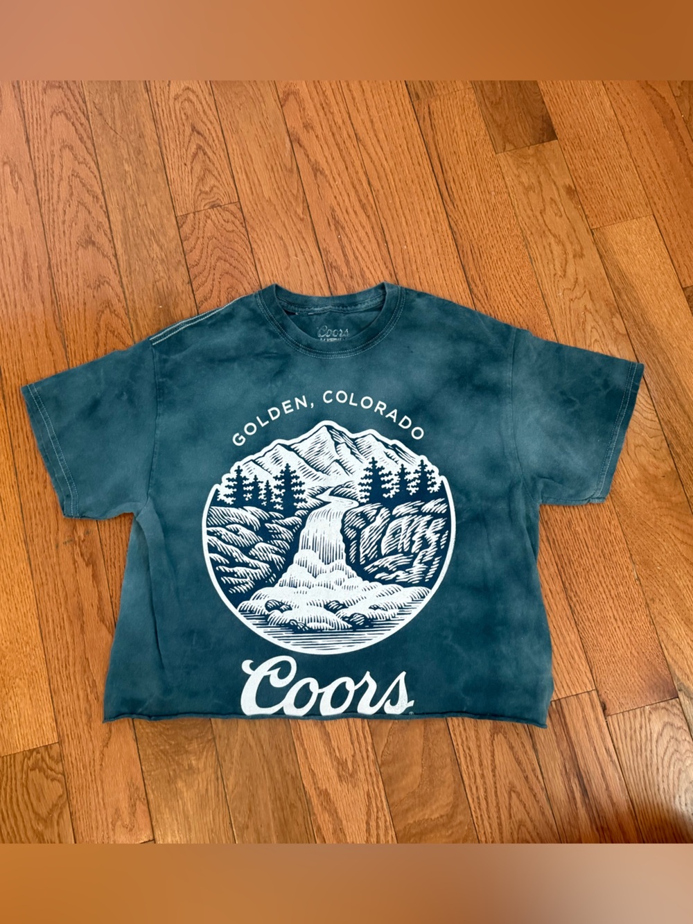 Coors Light Crop Top - medium